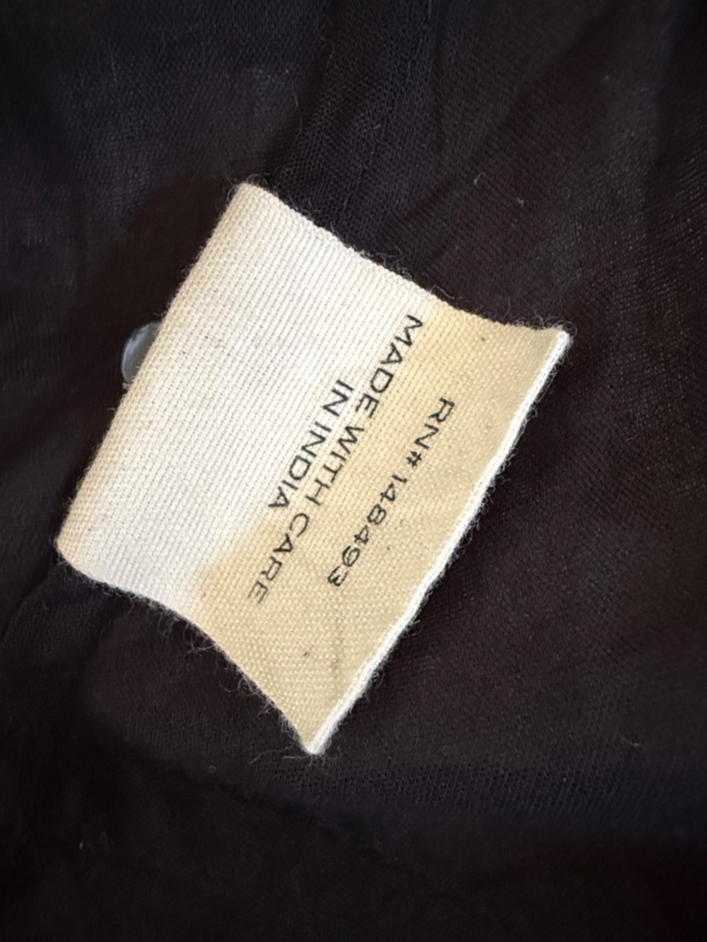 Doen Albertine Top, sz M, Black, Rare! - Picture 6 of 10